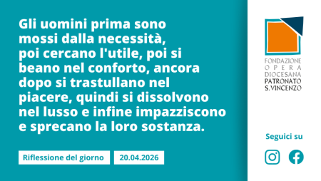 Lunedì 20 aprile 2026