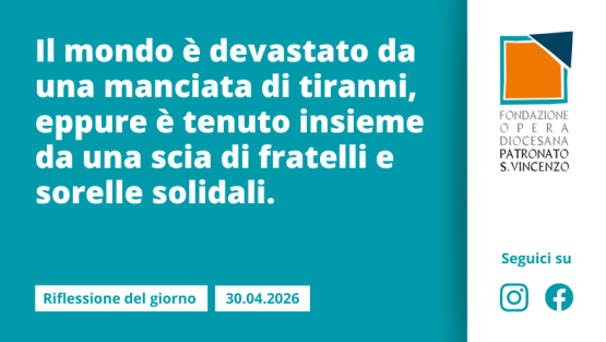 Giovedì 30 aprile 2026