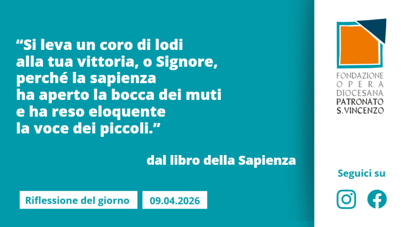giovedì 9 aprile 2026