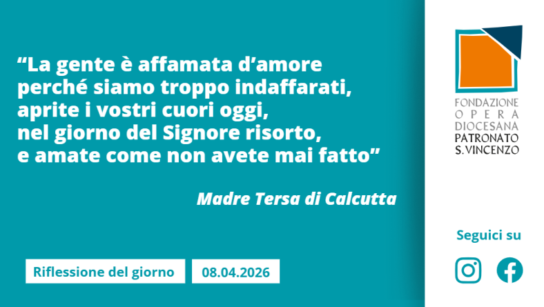 mercoledì 8 aprile 2026