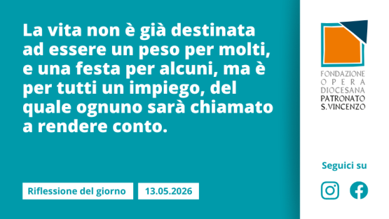 Mercoledì 13 maggio 2026