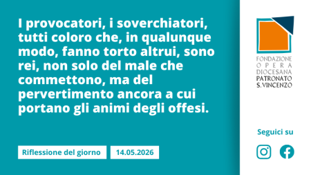 Giovedì 14 maggio 2026