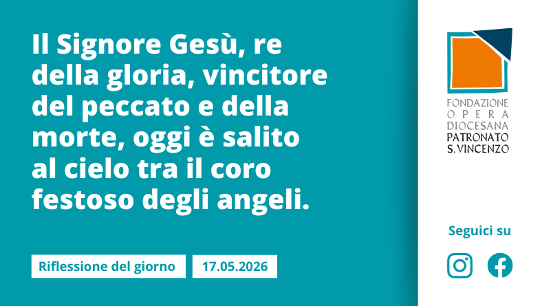 Domenica 16 maggio 2026