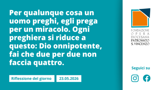 Sabato 23 maggio 2026
