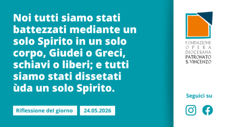Domenica 24 maggio 2026