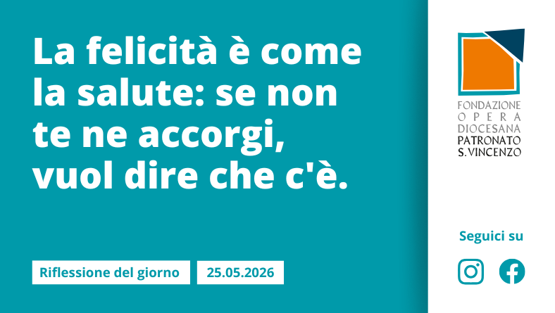 Lunedì 25 maggio 2026