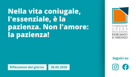 Giovedì 28 maggio 2026