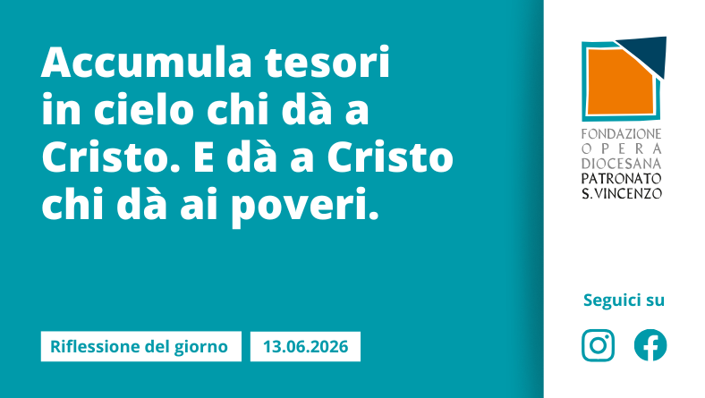 Sabato 13 giugno 2026 