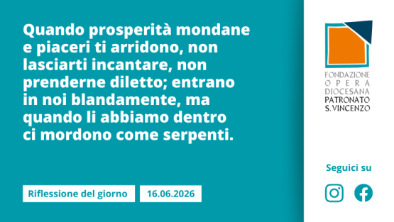 Martedì 16 giugno 2026