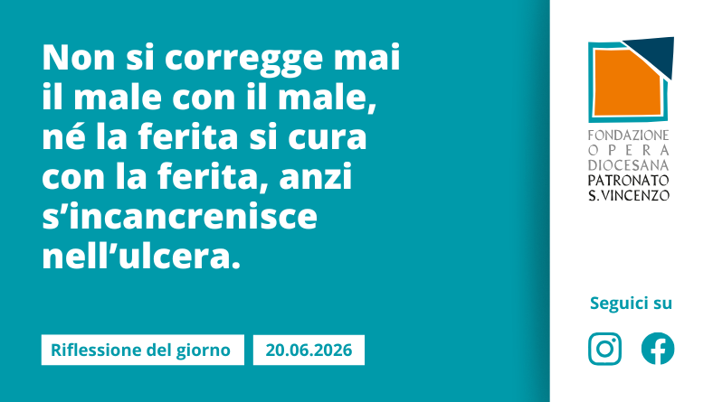 Sabato 20 giugno 2026