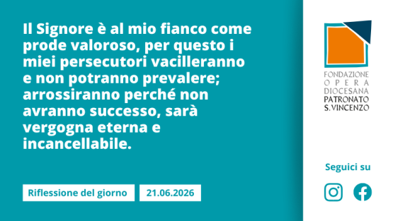 Domenica 21 giugno 2026