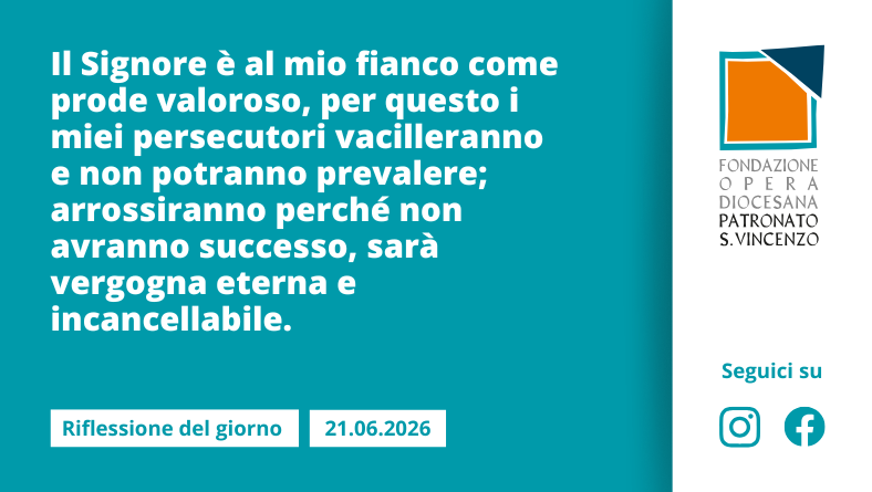 Domenica 21 giugno 2026