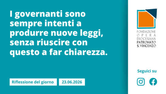 Martedì 23 giugno 2026