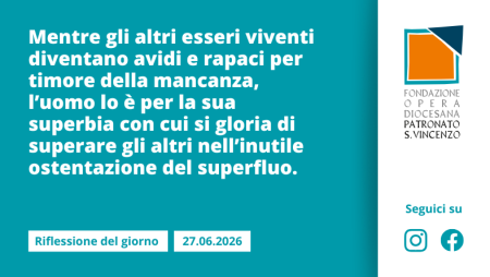 Sabato 27 giugno 2026