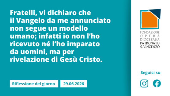 Lunedì 29 giugno 2026