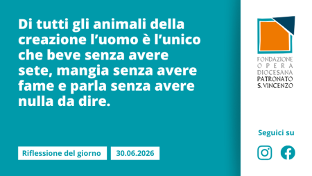 Martedì 30 giugno 2026
