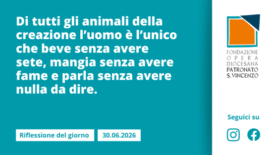 Martedì 30 giugno 2026