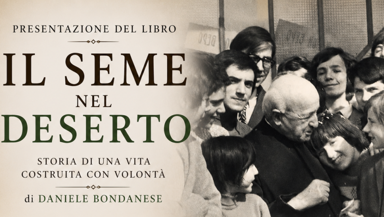 Presentazione del libro: «Il seme nel deserto. Storia di una vita costruita con volontà»
