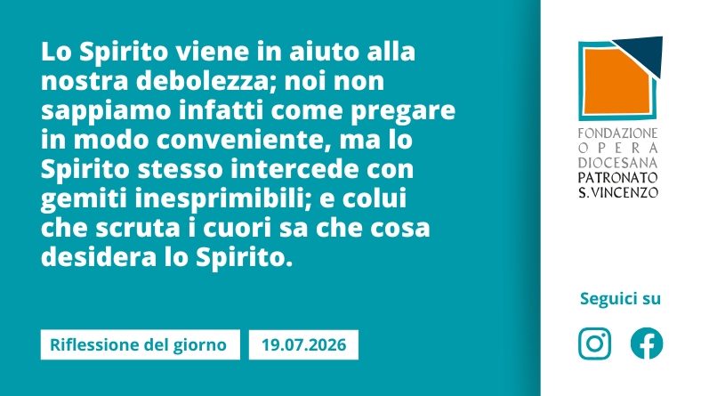Domenica 19 luglio 2026