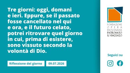 Giovedì 9 luglio 2026