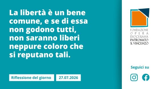 Lunedì 27 luglio 2026