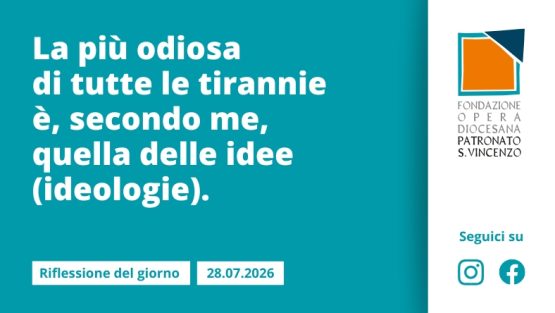 Martedì 28 luglio 2026