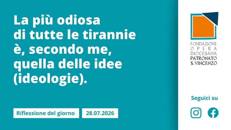 Martedì 28 luglio 2026