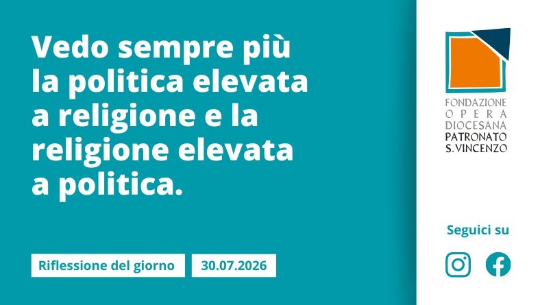 Giovedì 30 luglio 2026
