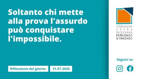Venerdì 31 luglio 2026