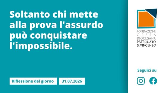 Venerdì 31 luglio 2026