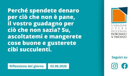Domenica 2 agosto 2026