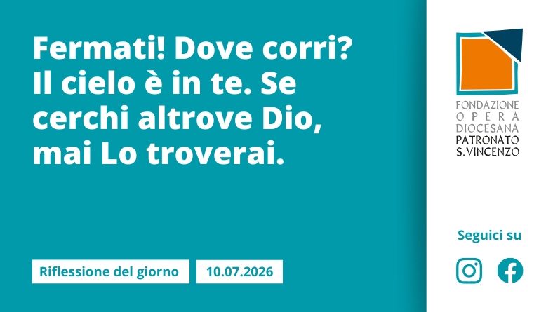 Venerdì 10 luglio 2026