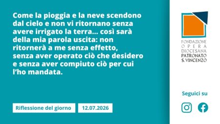 Domenica 12 luglio 2026