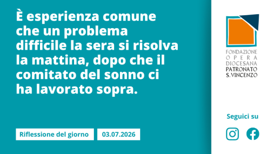 Venerdì 3 luglio 2026