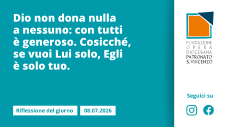 Mercoledì 8 luglio 2026