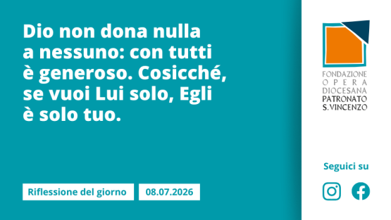 Mercoledì 8 luglio 2026