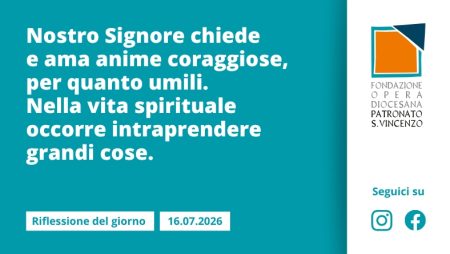 Giovedì 16 luglio 2026