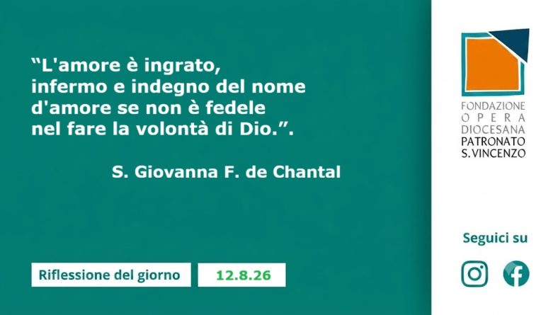 martedì 12 agosto 2026