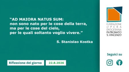 sabato 22 agosto 2026