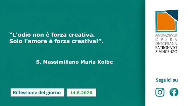 venerdì 14 agosto 2026