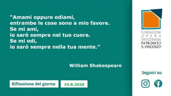 lunedì 24 agosto 2026