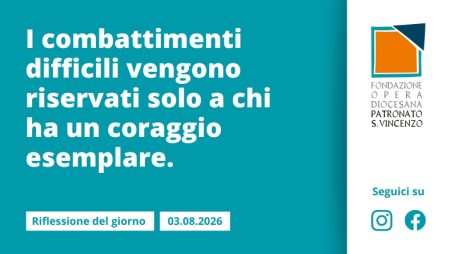 Lunedì 3 agosto 2026