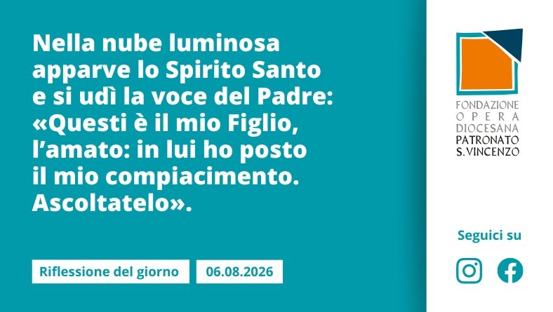 Giovedì 6 agosto 2026