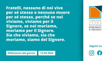 Domenica13 settembre 2026