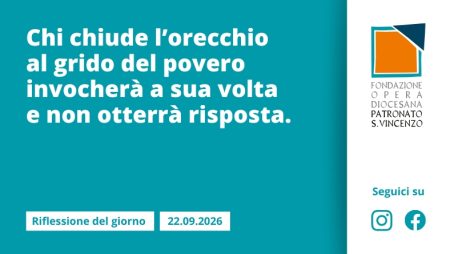 Martedì 22 settembre 2026