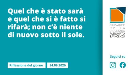 Giovedì 24 settembre 2026
