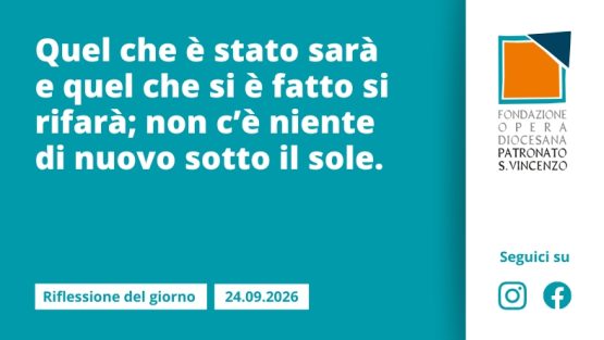 Giovedì 24 settembre 2026