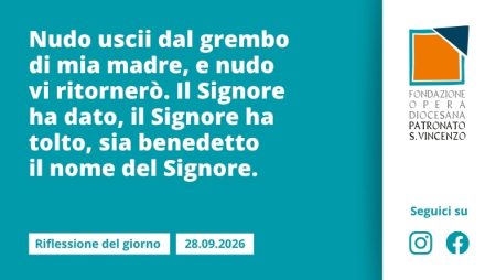 Lunedì 28 settembre 2026