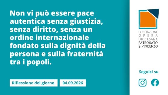 Venerdì 4 settembre 2026