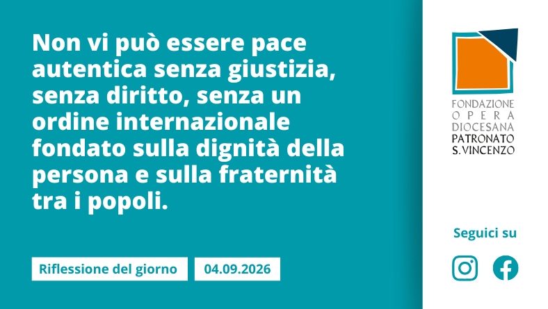 Venerdì 4 settembre 2026